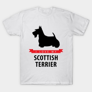 I Love My Scottish Terrier T-Shirt